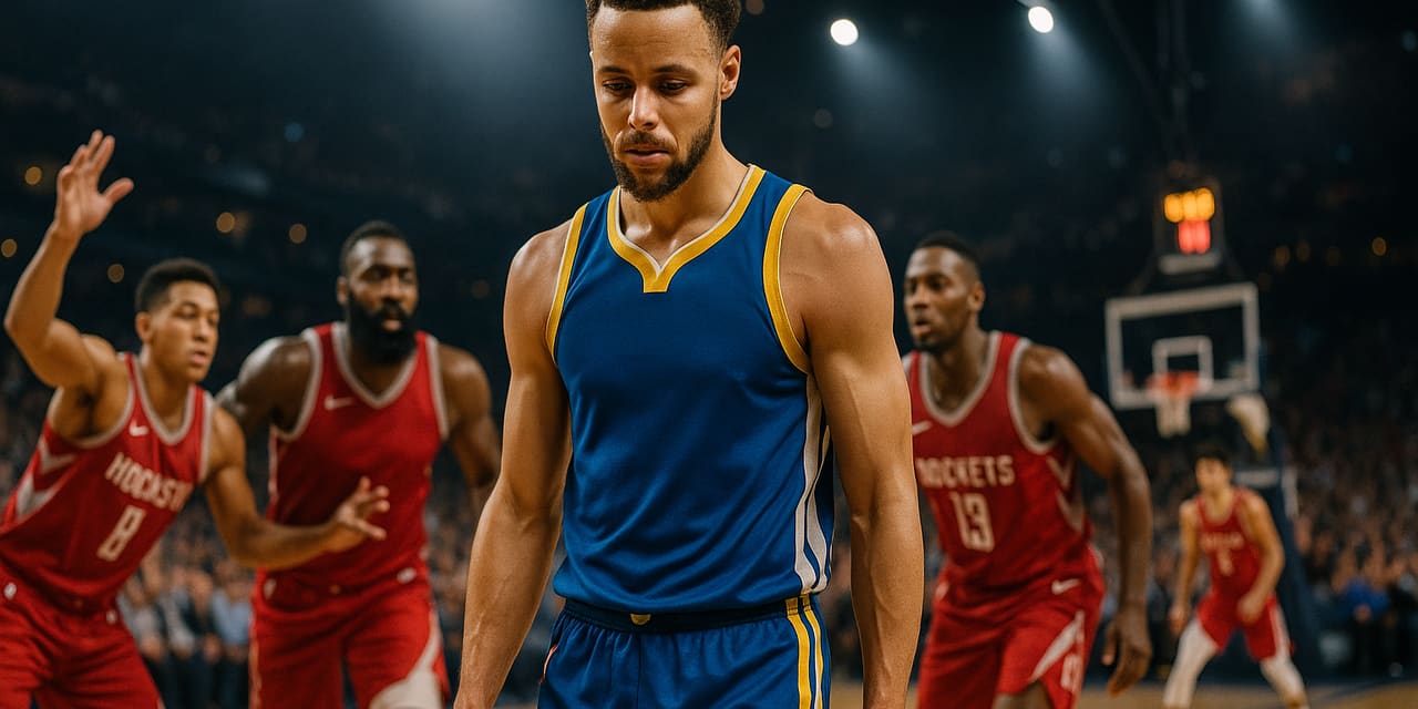 Stephen Curry wrócił po dwóch miesiącach — Warriors przegrali z Rockets 116:117