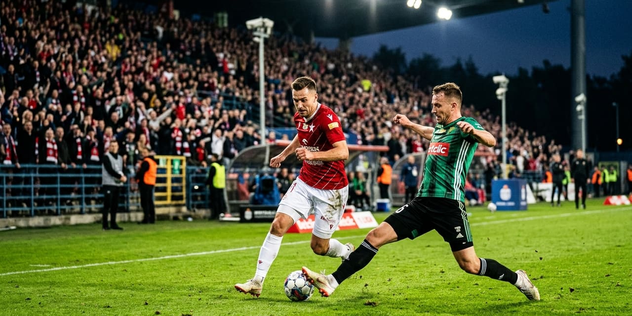 Betclic 1. Liga: Wisła Kraków — Górnik Łęczna. Relacja live i wynik na żywo