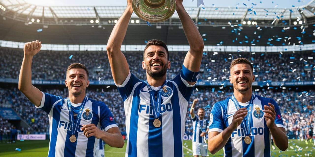 FC Porto mistrzem Portugalii — polski tercet świętuje