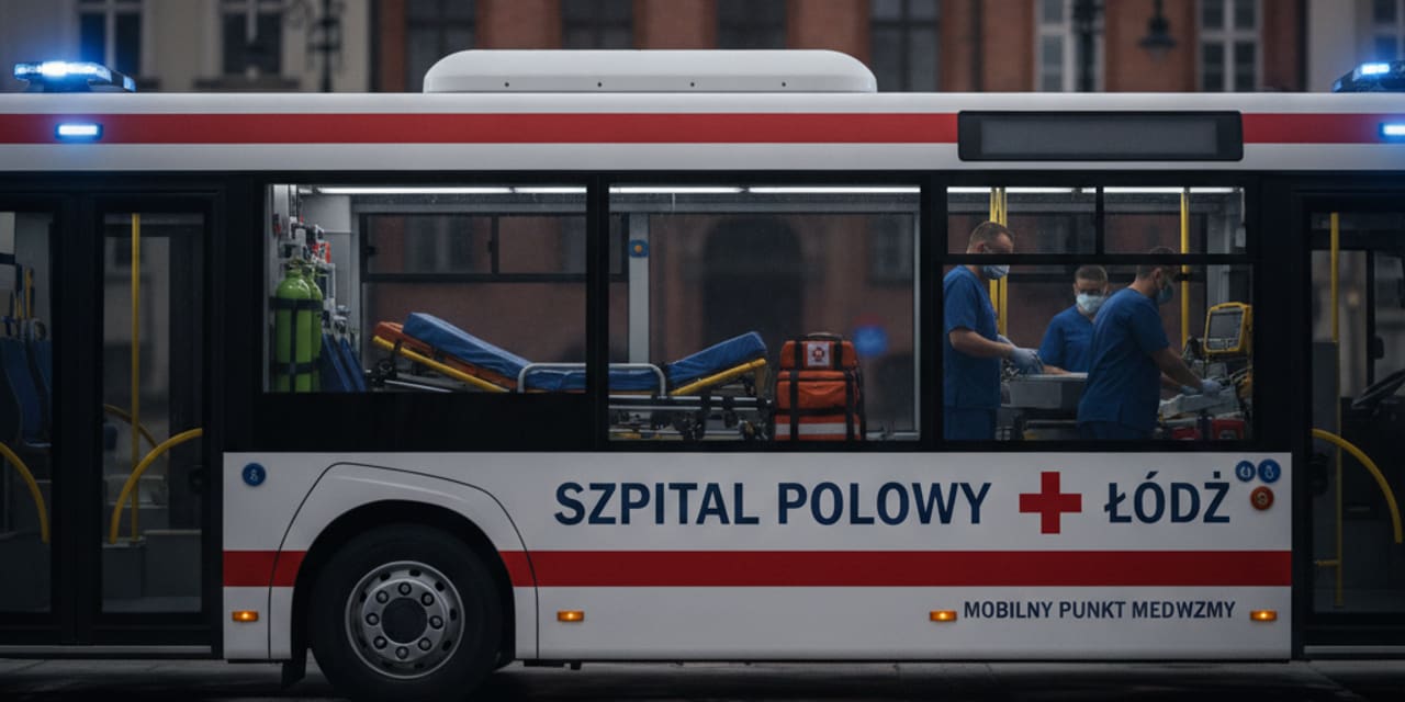 Autobus ambulans w Łodzi: mobilny szpital na kołach do działań masowych