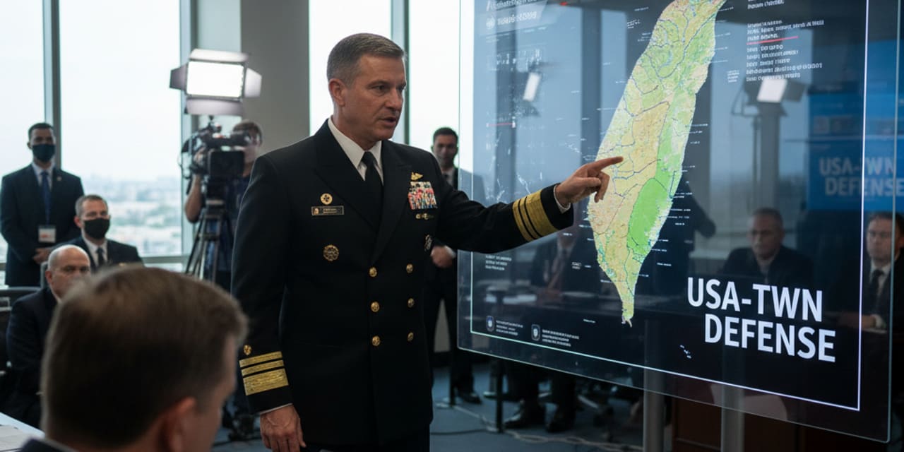 USA stawiają warunki wsparcia militarnego dla Tajwanu. Apel adm. Paparo o budżet obronny