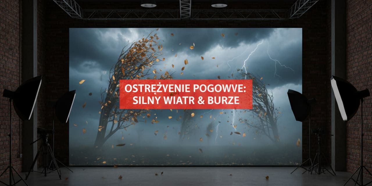 Silny wiatr uderzy w weekend. IMGW i RCB rozesłały alerty