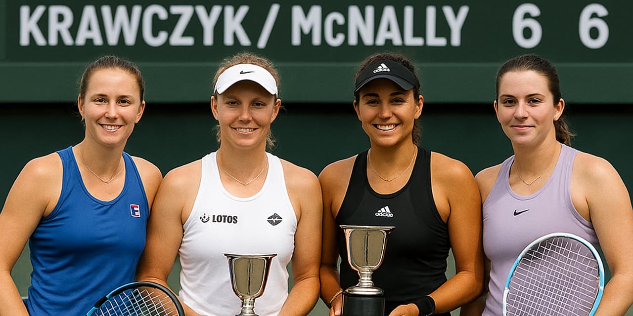 Fręch i Bondar — Krawczyk i McNally. Wynik finału WTA 500 w Charleston?