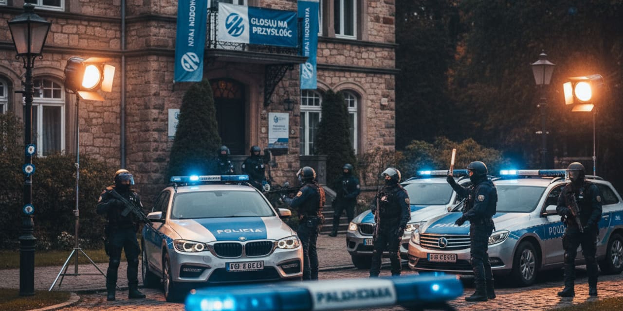 Policja przed domem Kaczyńskiego: komentarz rządu i kontekst polityczny