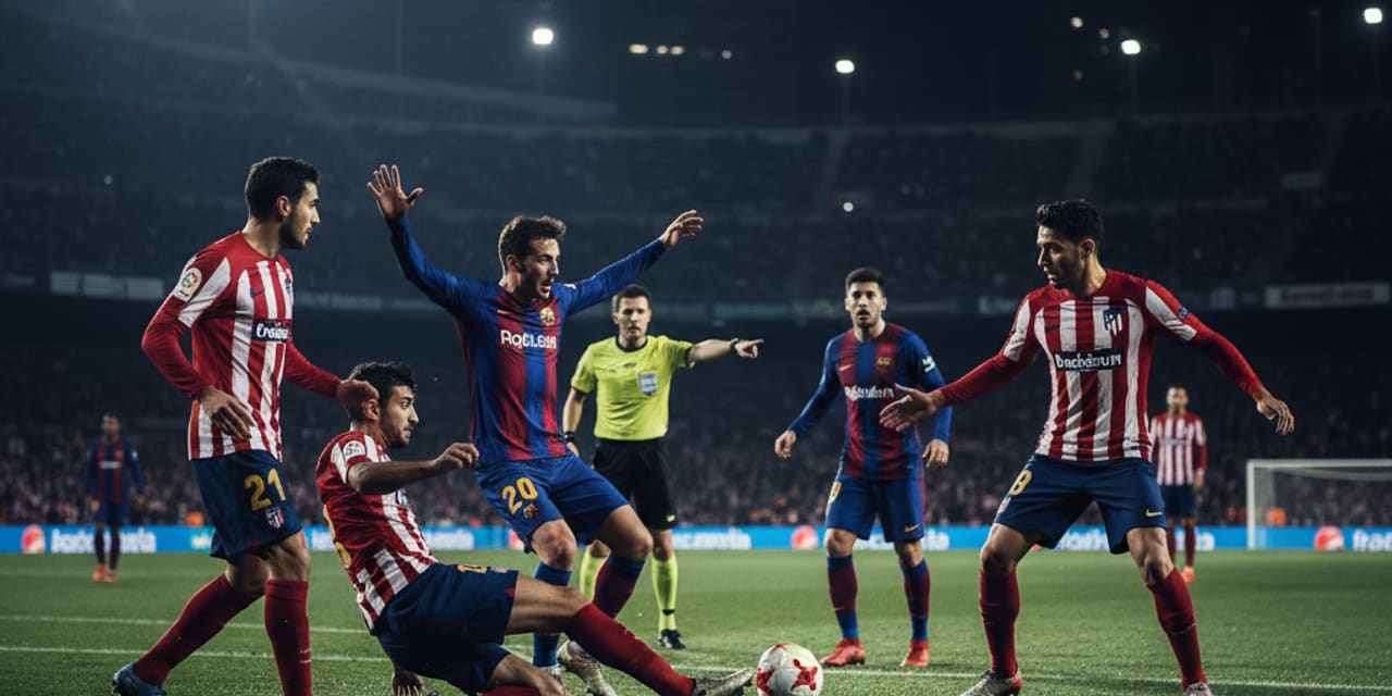 FC Barcelona rozważa złożenie skargi po kontrowersyjnym meczu z Atletico Madryt