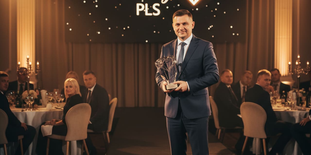 Bieniek odbiera nagrodę na gali Diamenty PLS i wspomina finał PlusLigi