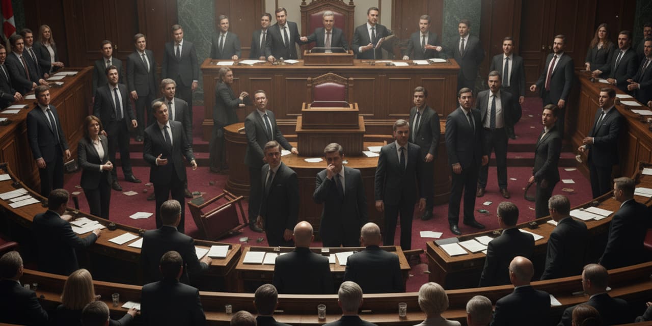 „Proszę stąd wyjść”. Zamieszanie w Sejmie przed wystąpieniem Donalda Tuska