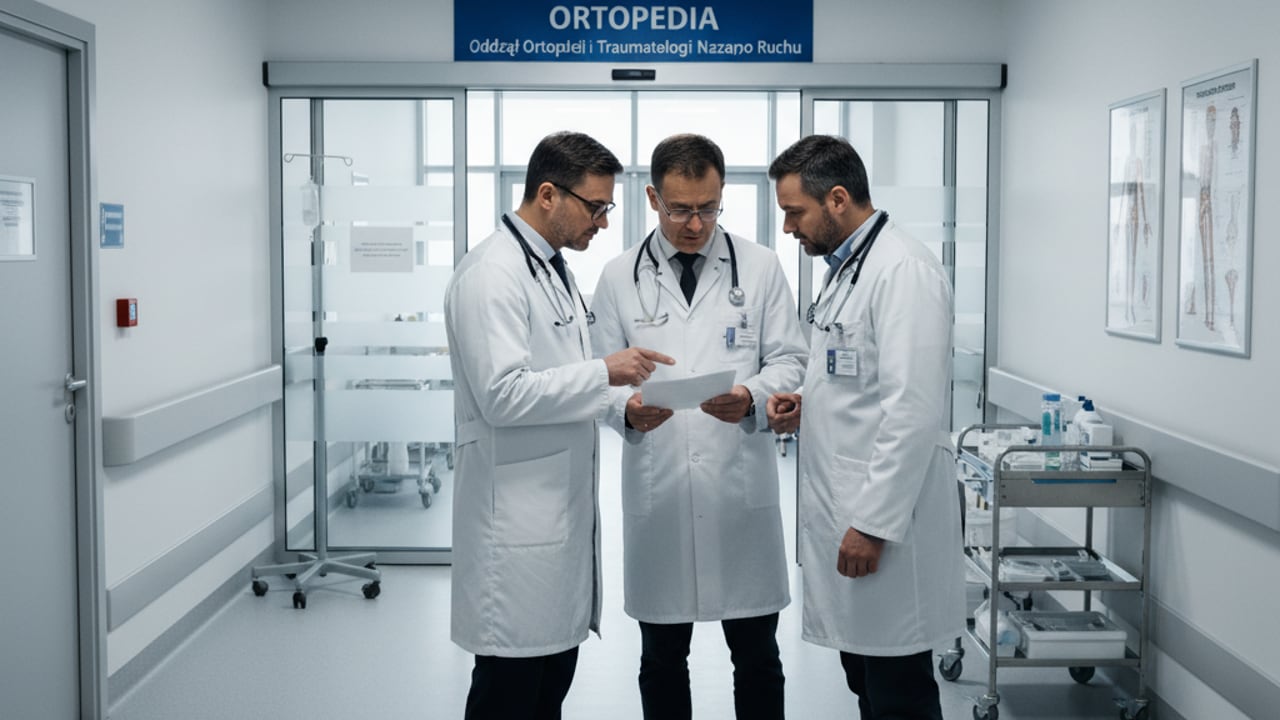 Spór w Szpitalu Powiatowym w Hrubieszowie: odejścia ortopedów i zarzuty nadwykonania