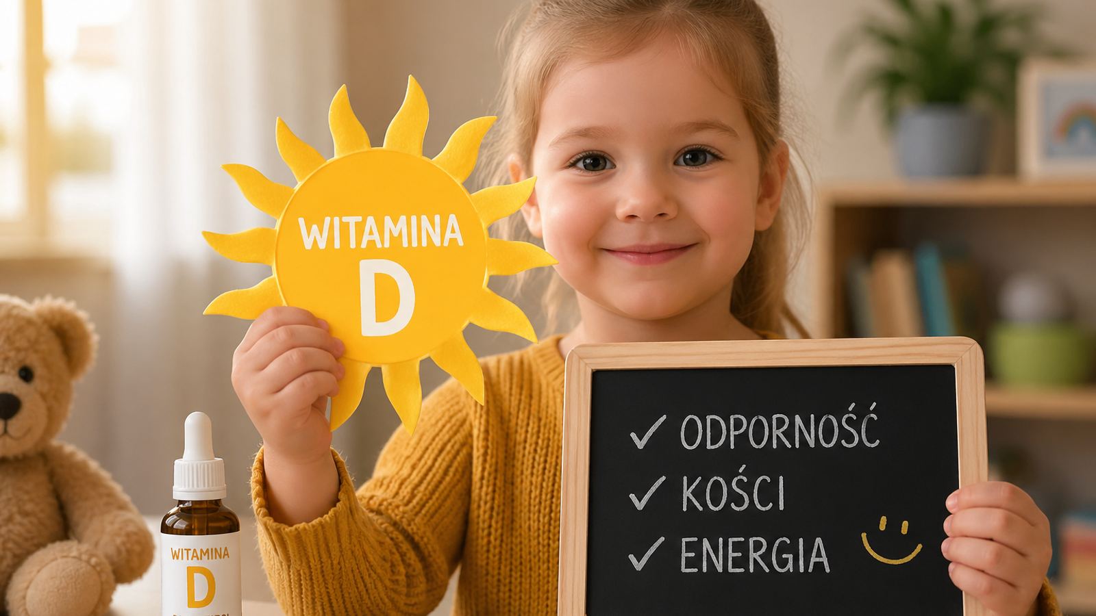 Czy Twoje dziecko często choruje? Sprawdź, czy to nie niedobór witaminy D