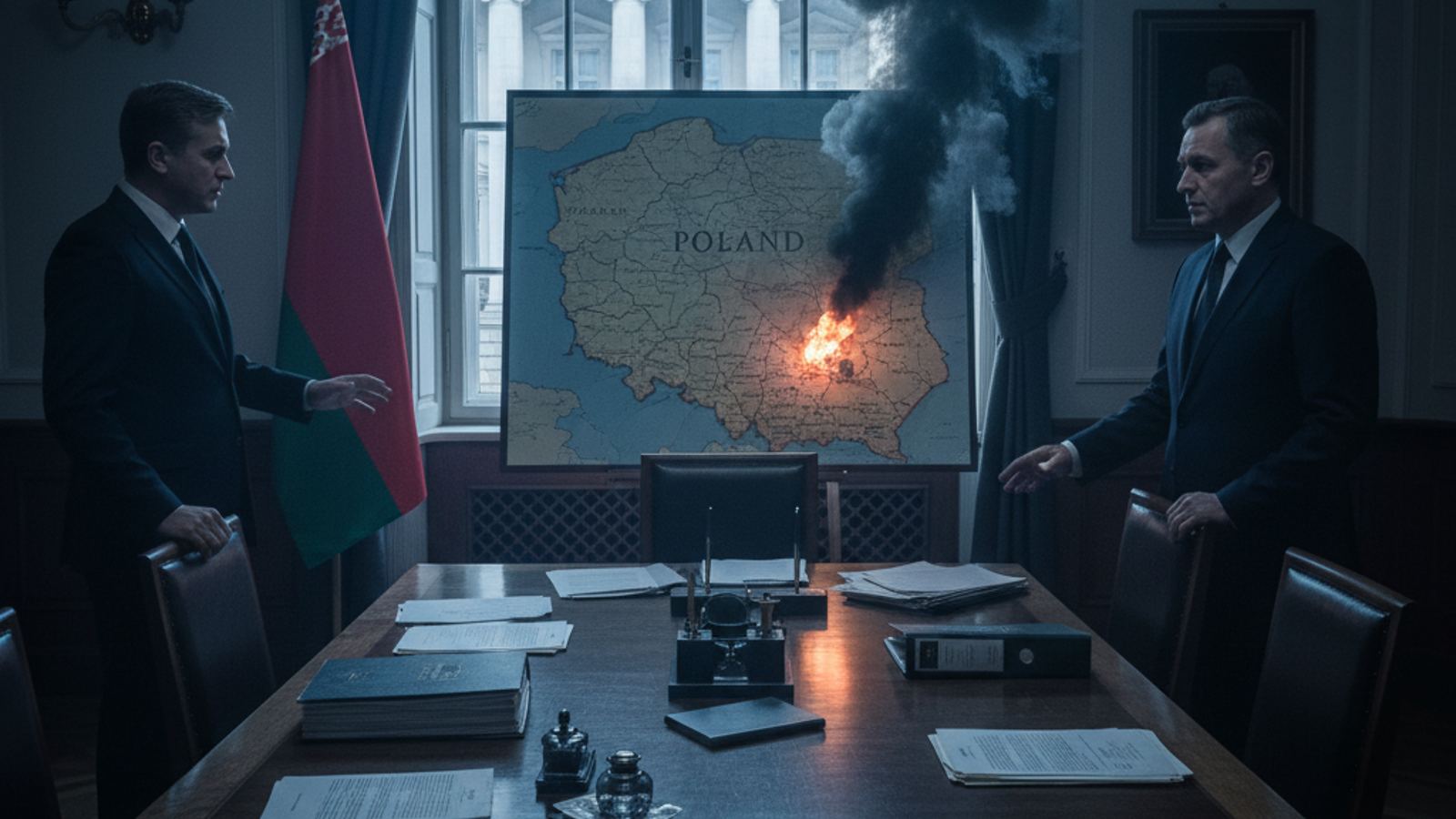 Białoruś reaguje na incydent w Polsce: MSZ w Mińsku wyraża poważne wątpliwości co do bezpieczeństwa