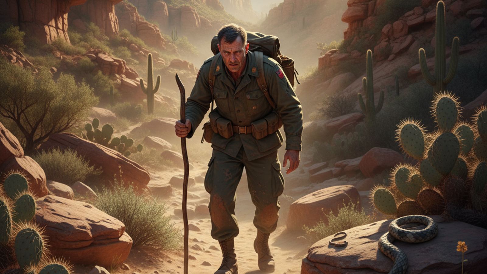 Weteran wojny w Wietnamie zaginął w kanionach Arizony. Przez cztery dni walczył o życie