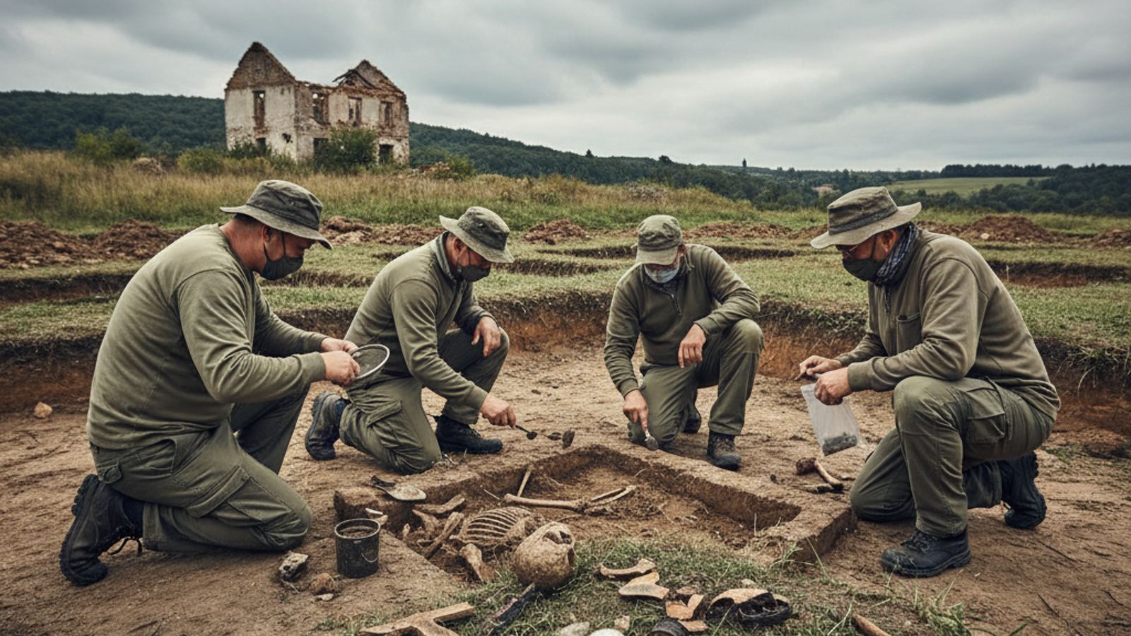 IPN zakończył kolejny etap poszukiwań na Wołyniu — odkryto mogiły ofiar z 1943 r.