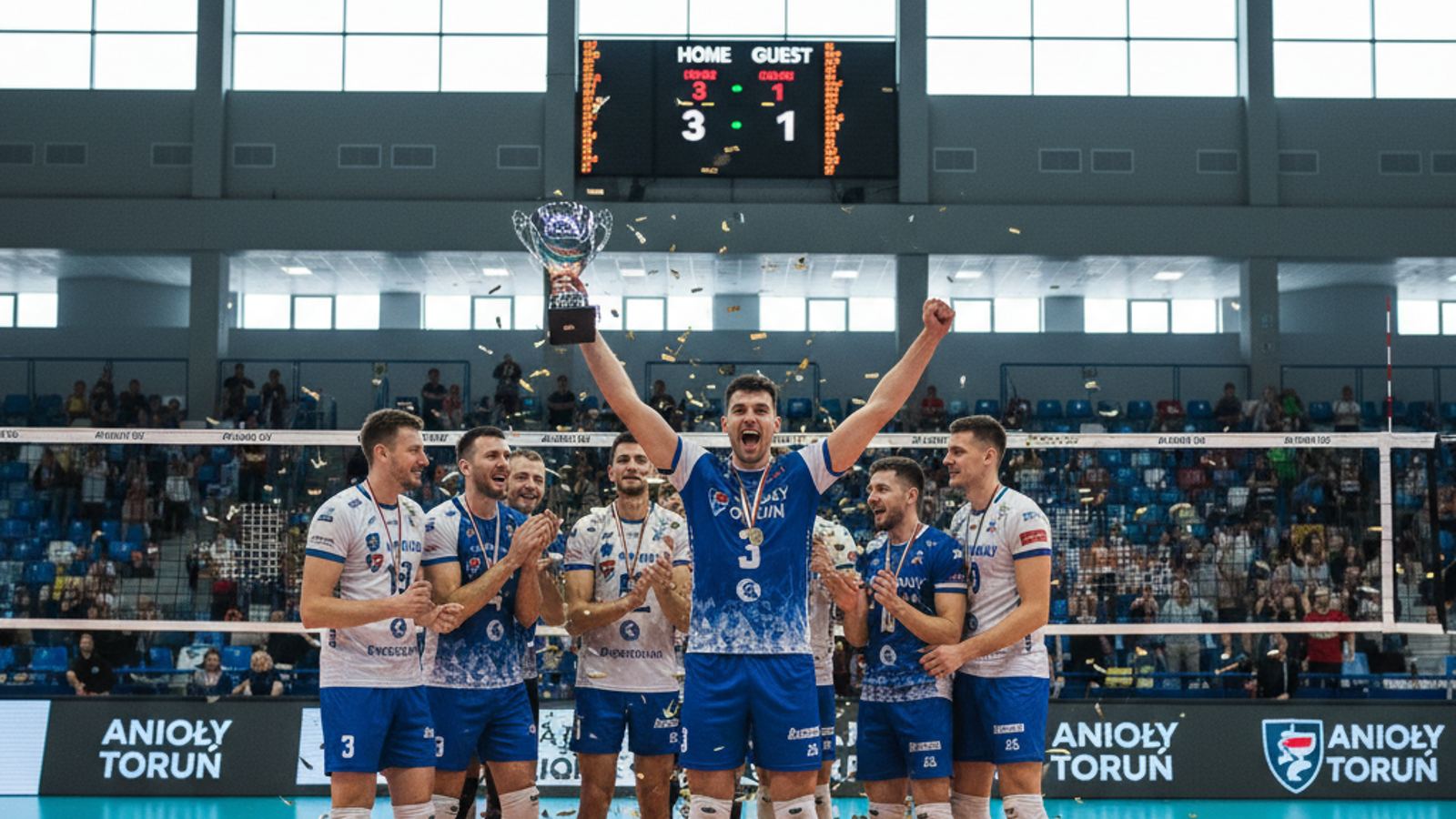 Anioły Toruń zdobywają brąz PLS 1. Ligi — 3:1 w decydującym meczu z Mickiewiczem Kluczbork