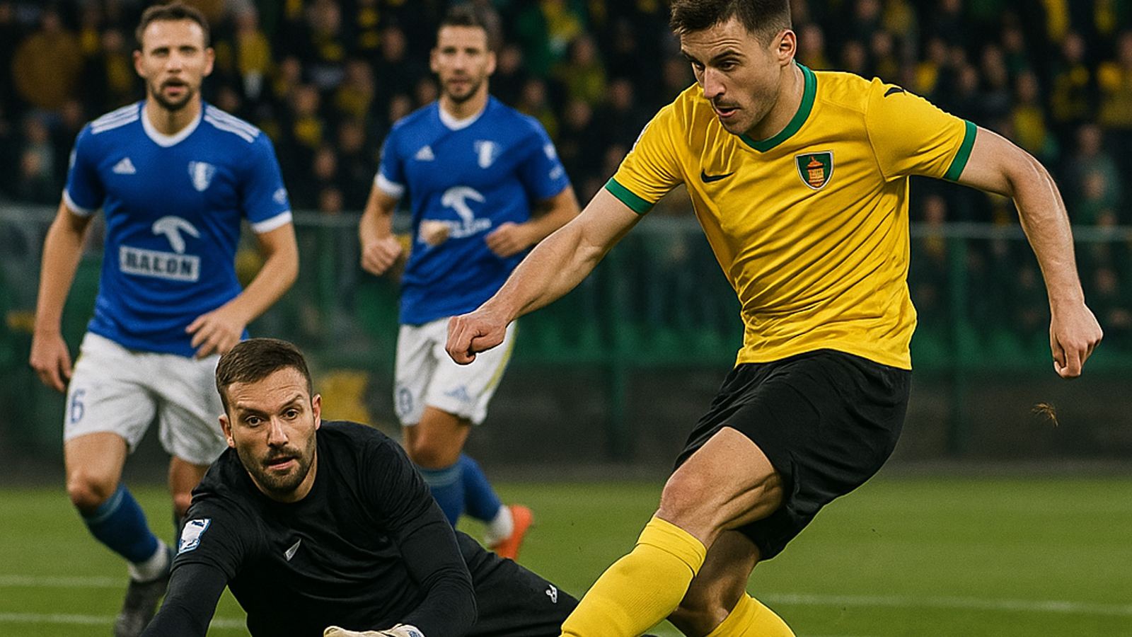 Cenne zwycięstwo GKS Katowice. Bramkę zdobyto w ostatniej minucie