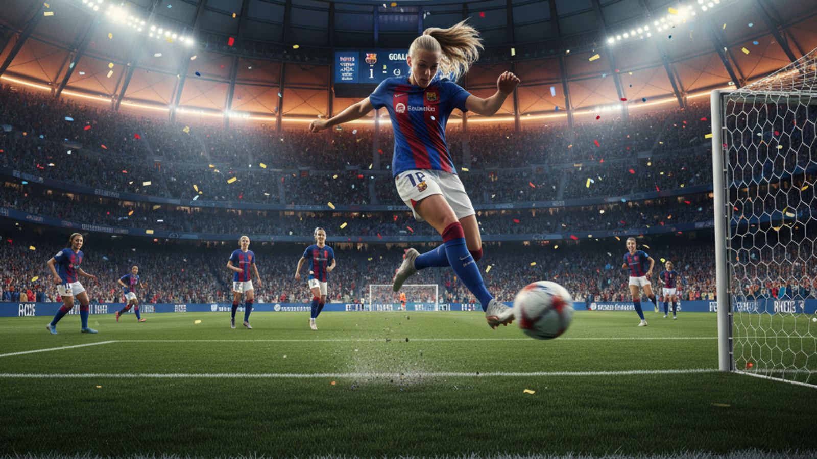 Sensacja w Lidze Mistrzyń: Ewa Pajor wyrównuje w Barcelonie