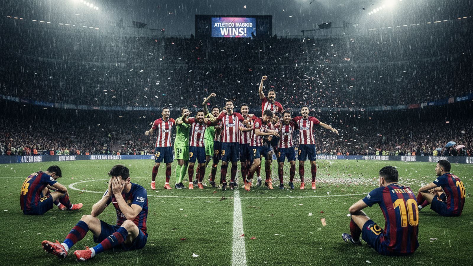 FC Barcelona odpadła z Ligi Mistrzów po dwumeczu z Atletico