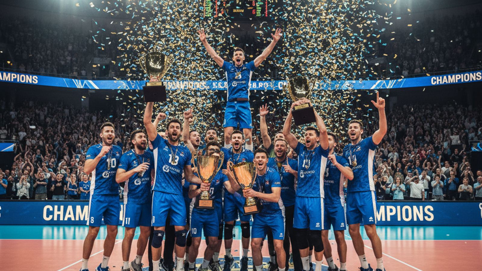 Perugia gładko pokonała Civitanovę w finale — Semeniuk bliżej obrony tytułu