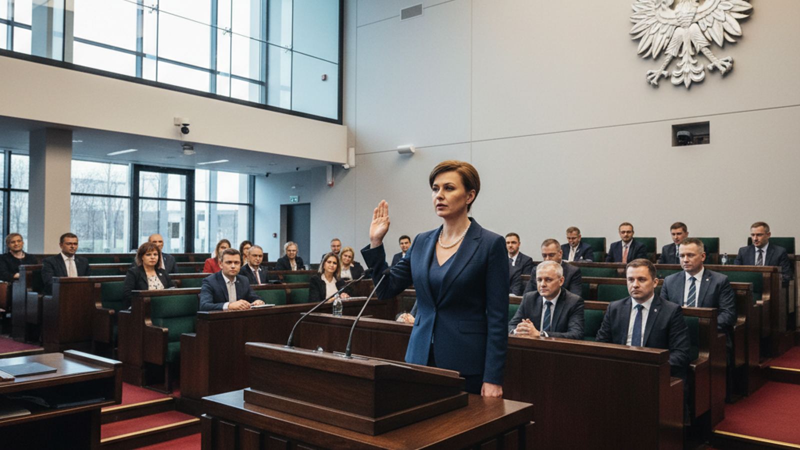 Nowa posłanka złożyła ślubowanie i objęła mandat po Łukaszu Litewce
