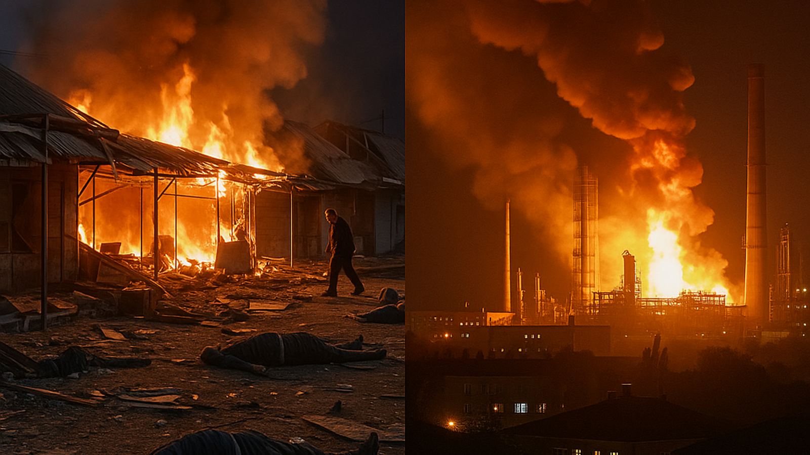 Wymiana ciosów między Ukrainą i Rosją. Zginęli cywile