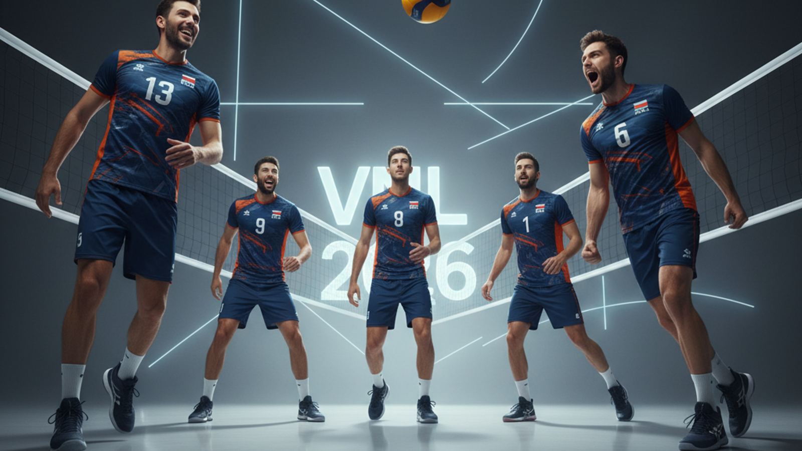 Liga Narodów siatkarzy 2026 — kto wystąpi w VNL?