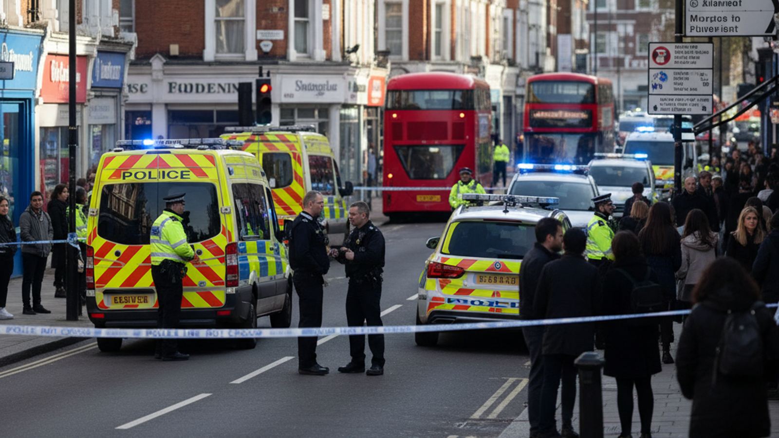 Atak nożownika w Londynie: dwie osoby ciężko ranne w Golders Green