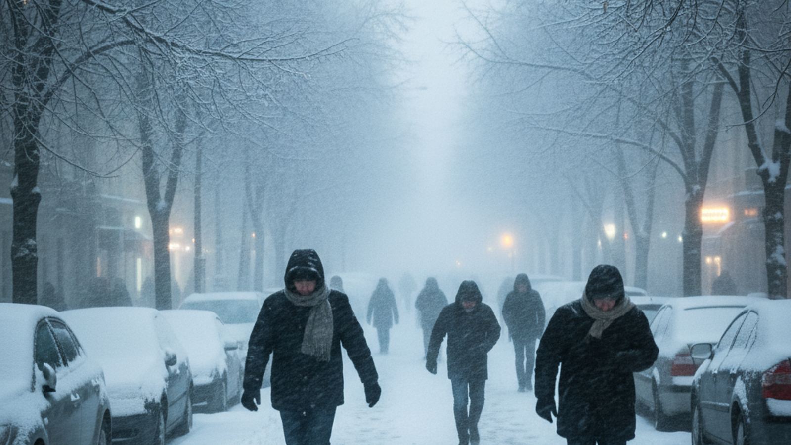 Nagły atak zimy w Moskwie — alerty pogodowe, paraliż komunikacyjny i odwołane loty