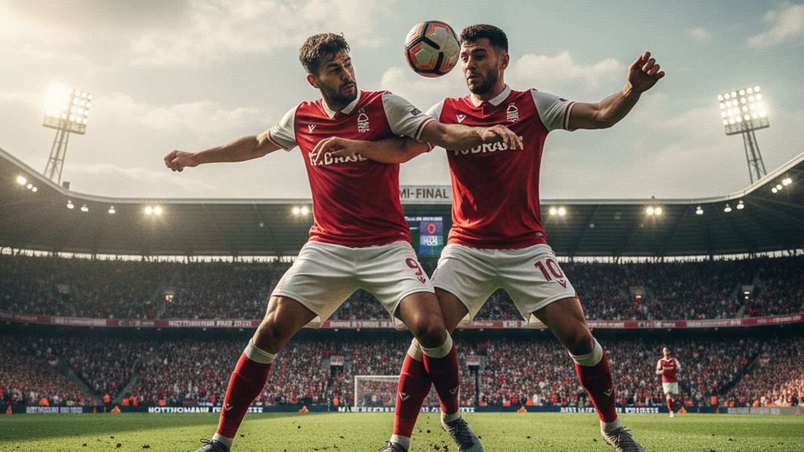 Wielkie emocje w półfinałach LE — Nottingham Forest i SC Braga bliżej finału (WIDEO)