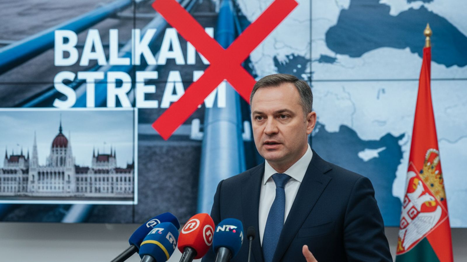 Ukraina kategorycznie zaprzecza oskarżeniom Węgier ws. sabotażu przy Balkan Stream