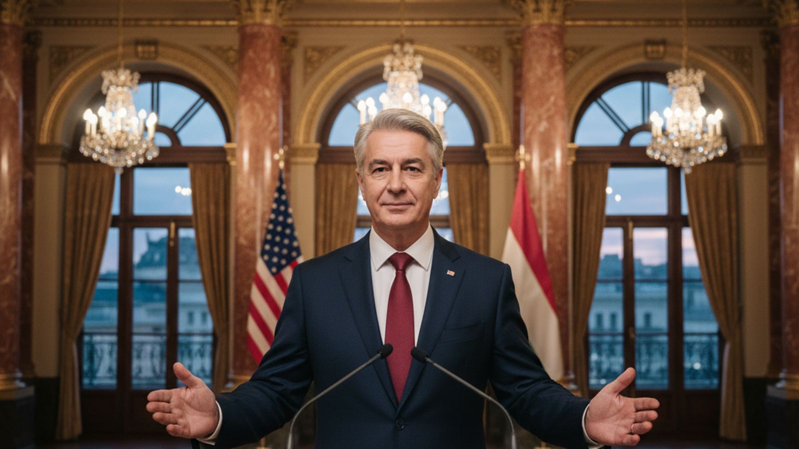 Przeciwnik Orbána zapowiada bliskie relacje z USA i zaprasza Trumpa na obchody