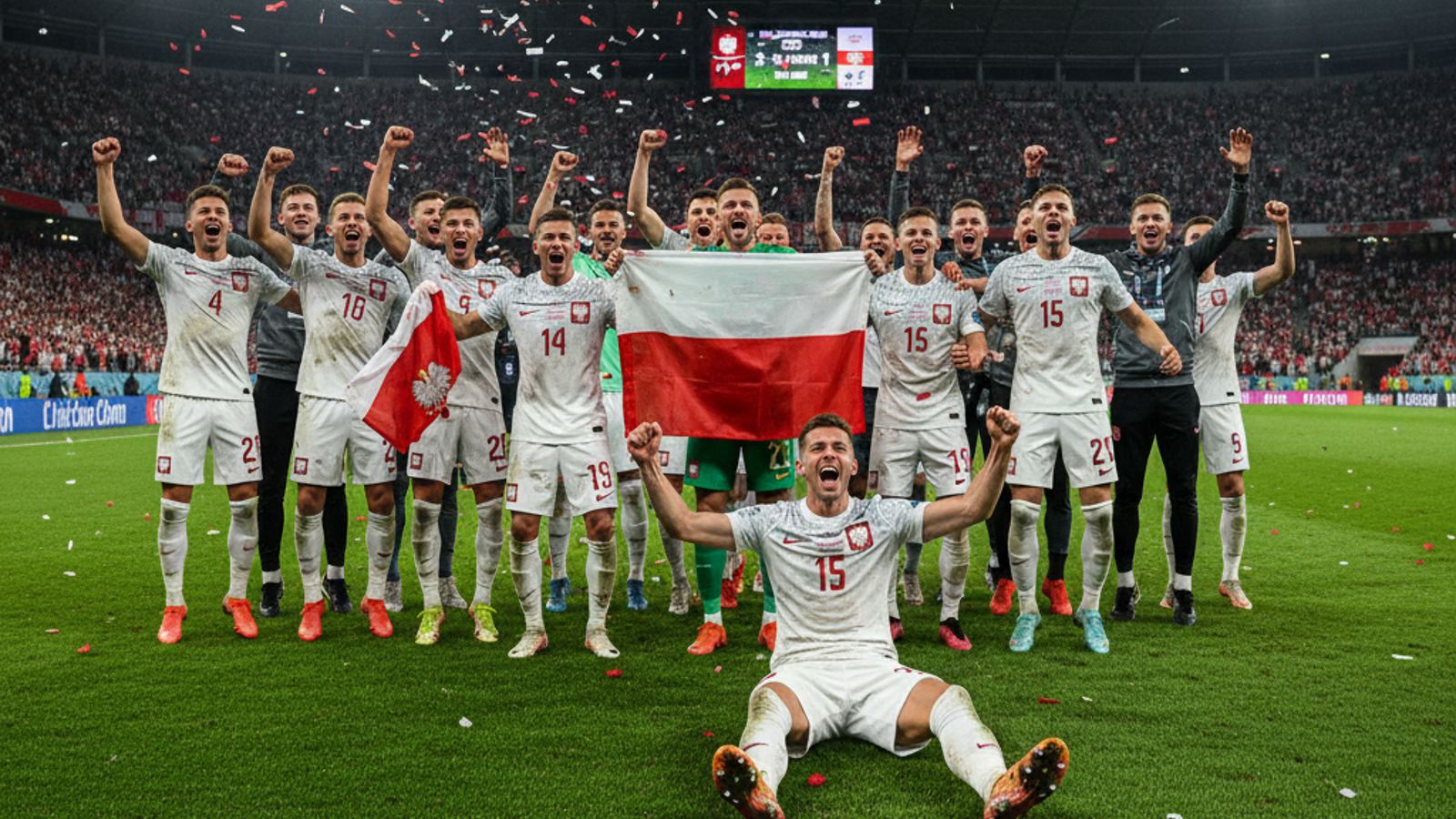 Polska z pewnym awansem na mundial 2026 po zwycięstwie nad Anglią