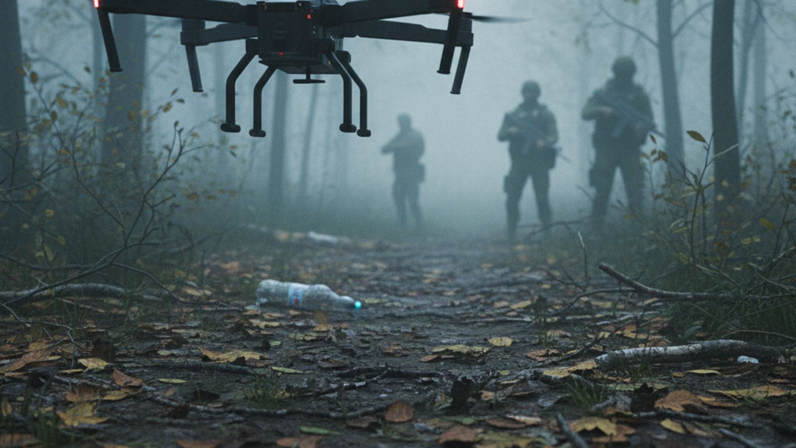 Dron przy granicy z Rosją. Trwa akcja służb