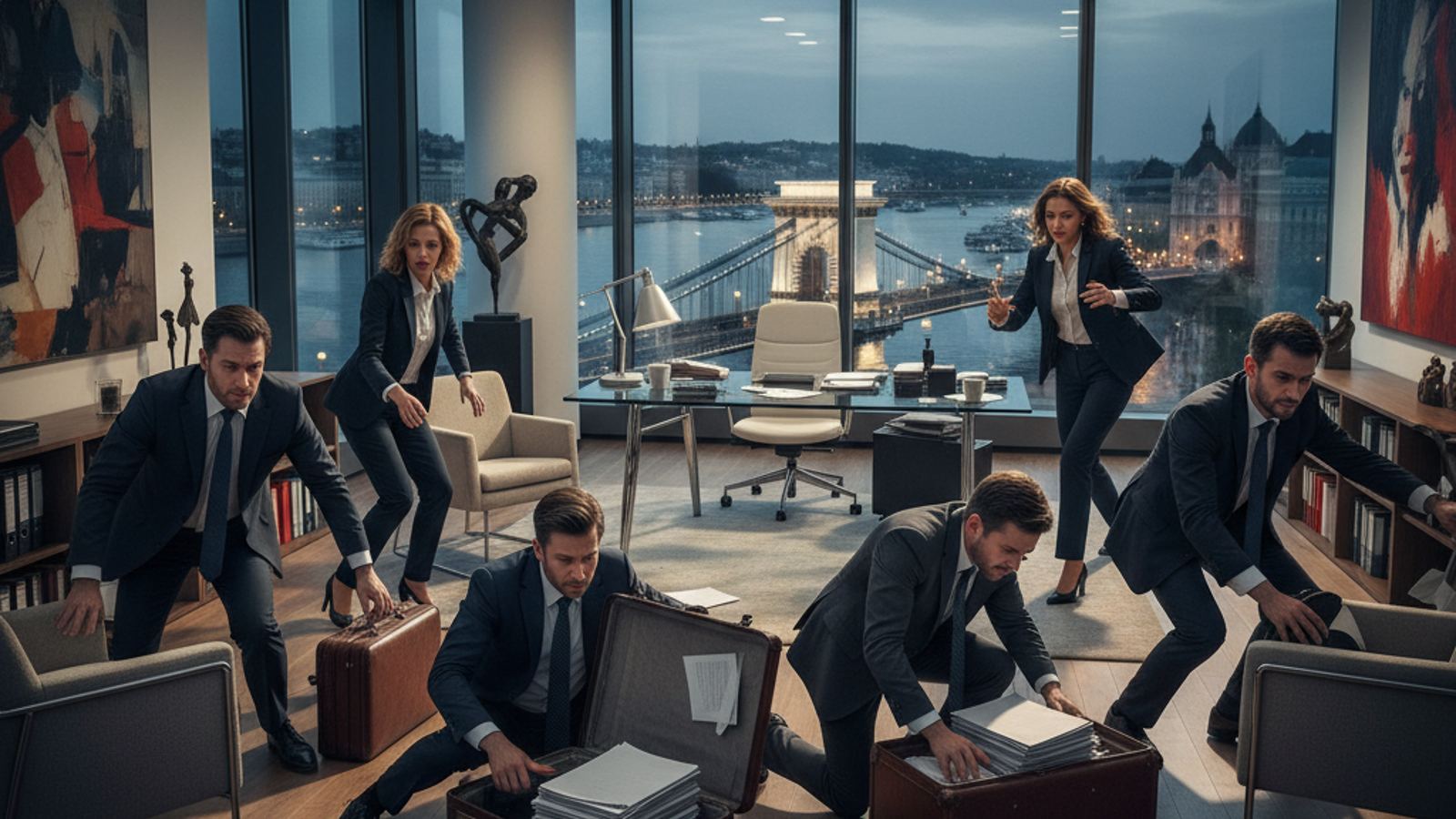 Popłoch na Węgrzech. Współpracownicy Orbana w pośpiechu wywożą majątki