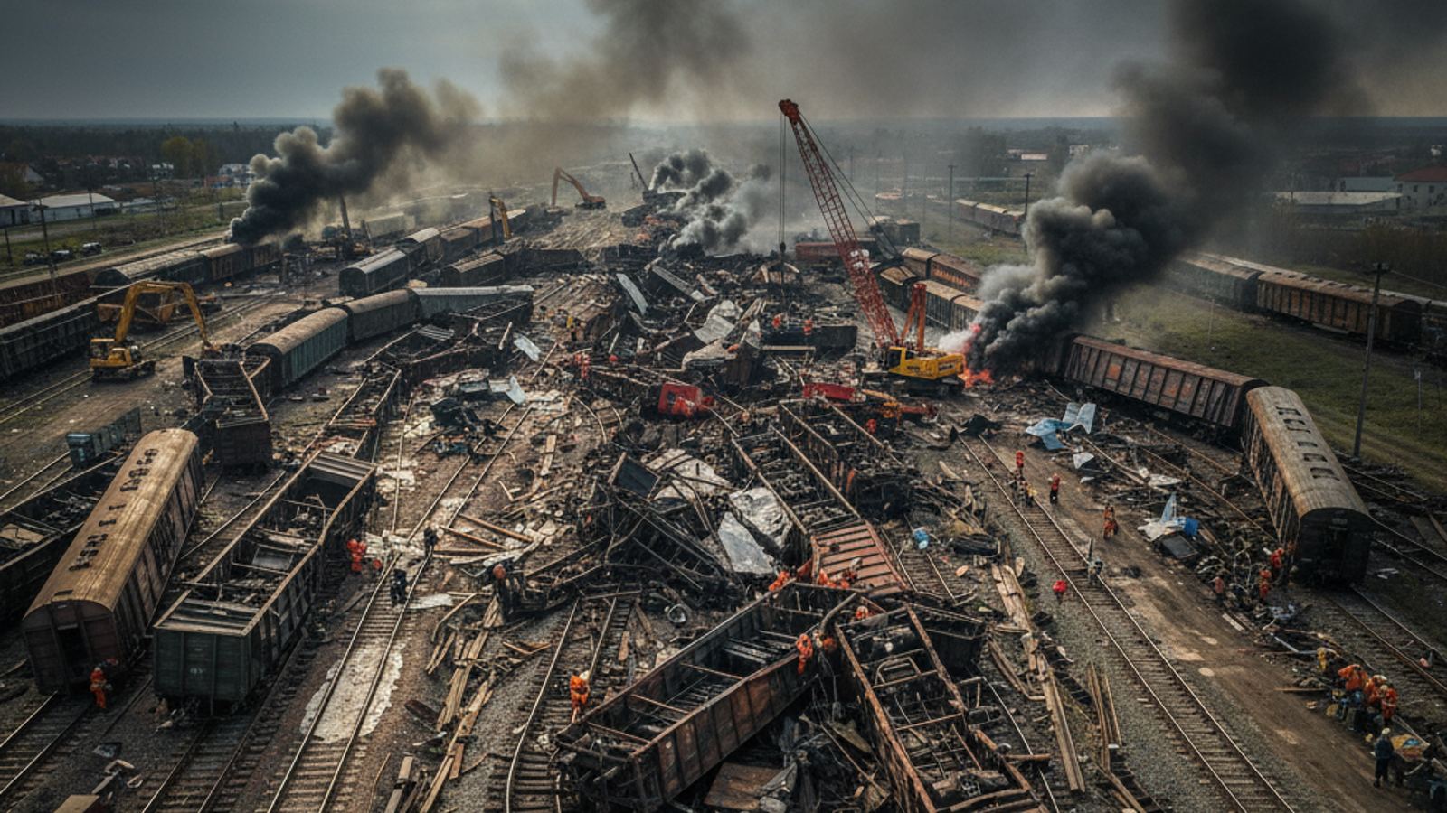 Katastrofa kolejowa w Indonezji: 14 osób nie żyje, 84 ranne