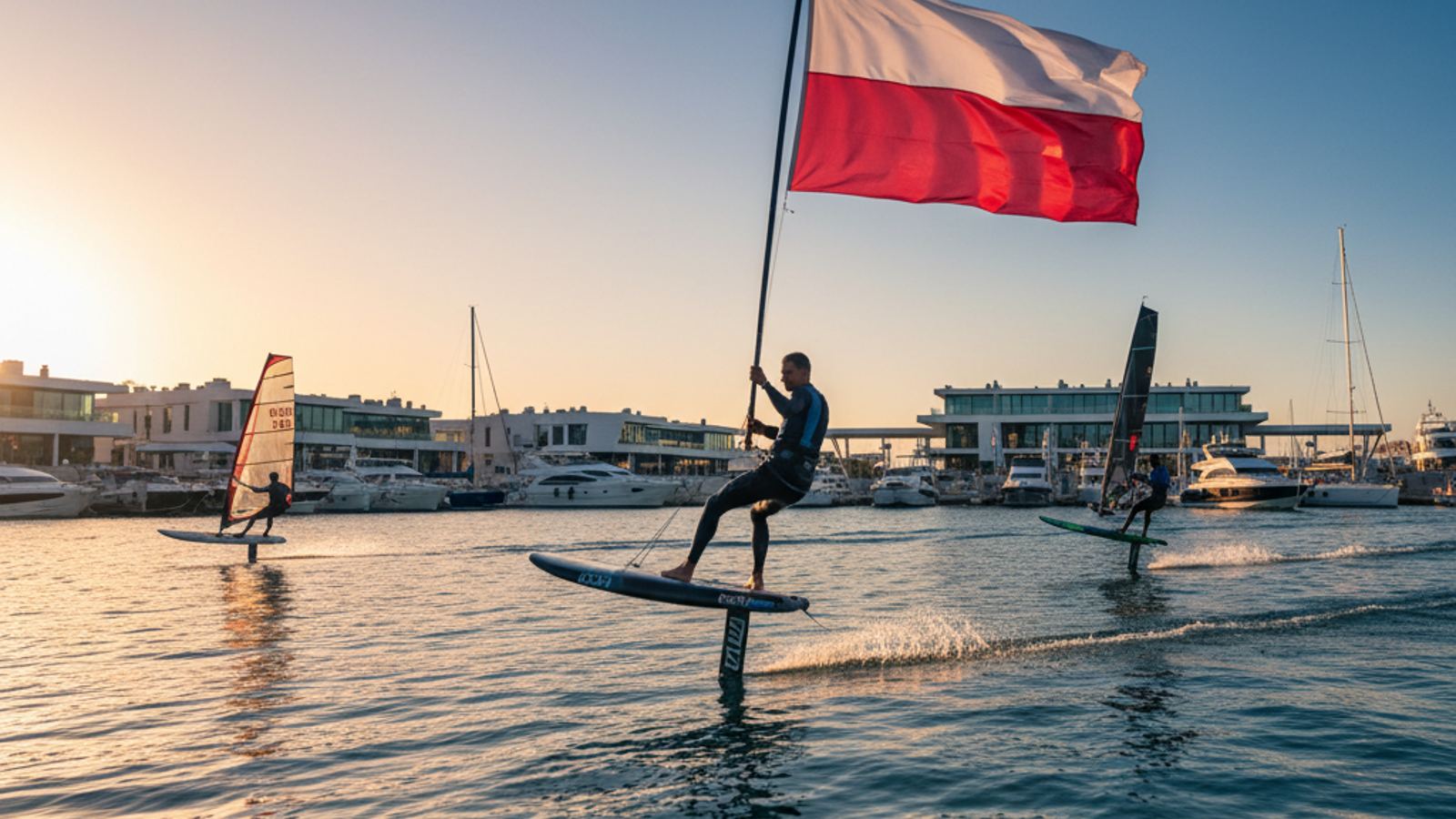 Valkevich najwyżej z Biało-Czerwonych po drugim dniu ME iQFoil w Portimao