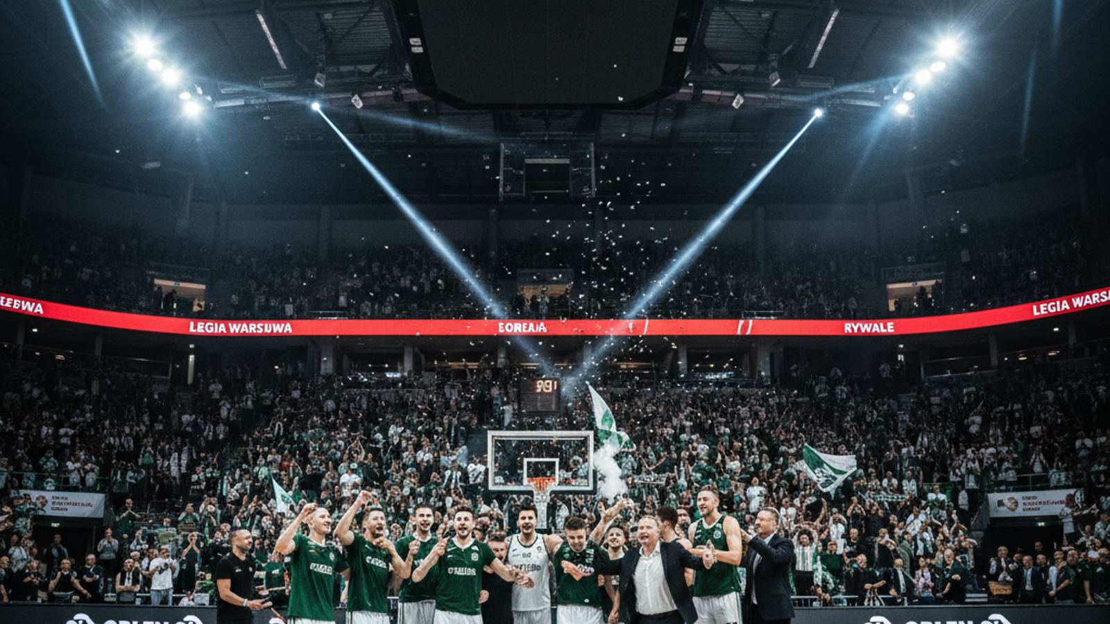 Legia Warszawa rozpoczyna play-off ORLEN Basket Ligi od imponującego zwycięstwa 34 punktami