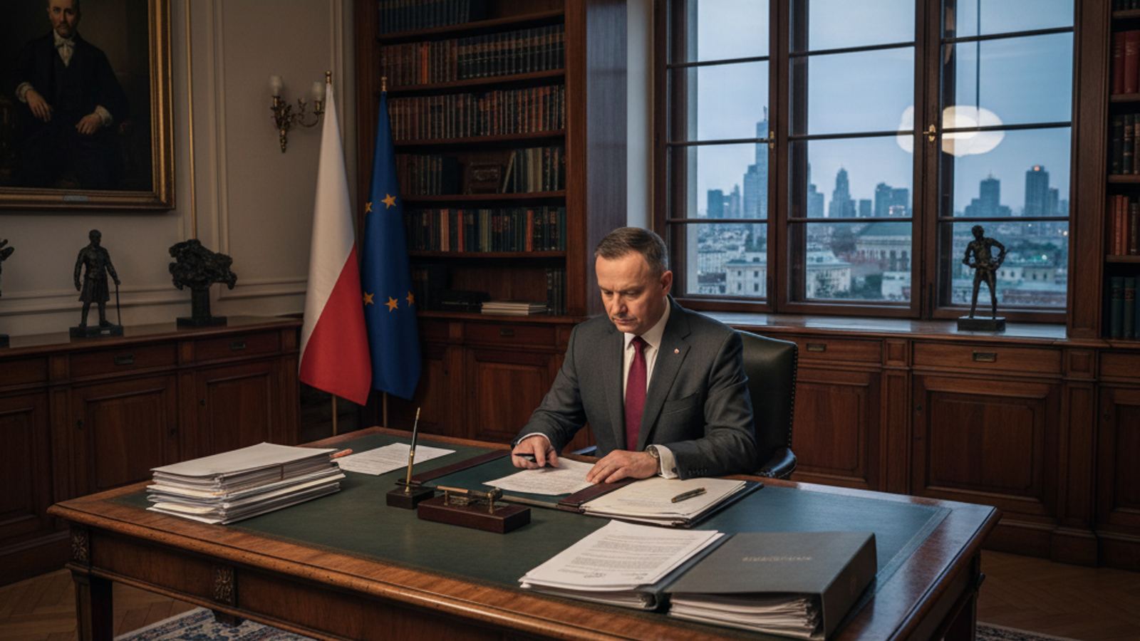 Prezydent zapowiada prace nad nową konstytucją. Tusk: zacznijmy od przestrzegania obecnej