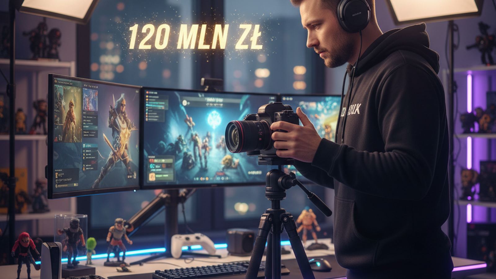 Rekordowa zbiórka: ponad 120 mln zł dla dzieci chorych na nowotwór dzięki streamerowi łatwogang