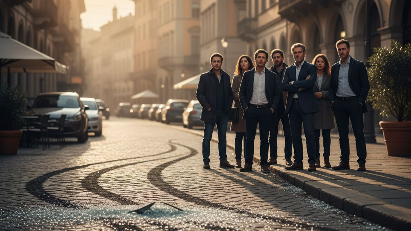 Kierowca wjechał w grupę przechodniów w Modenie. Ucieczka zakończyła się atakiem nożem na kolejnego świadka