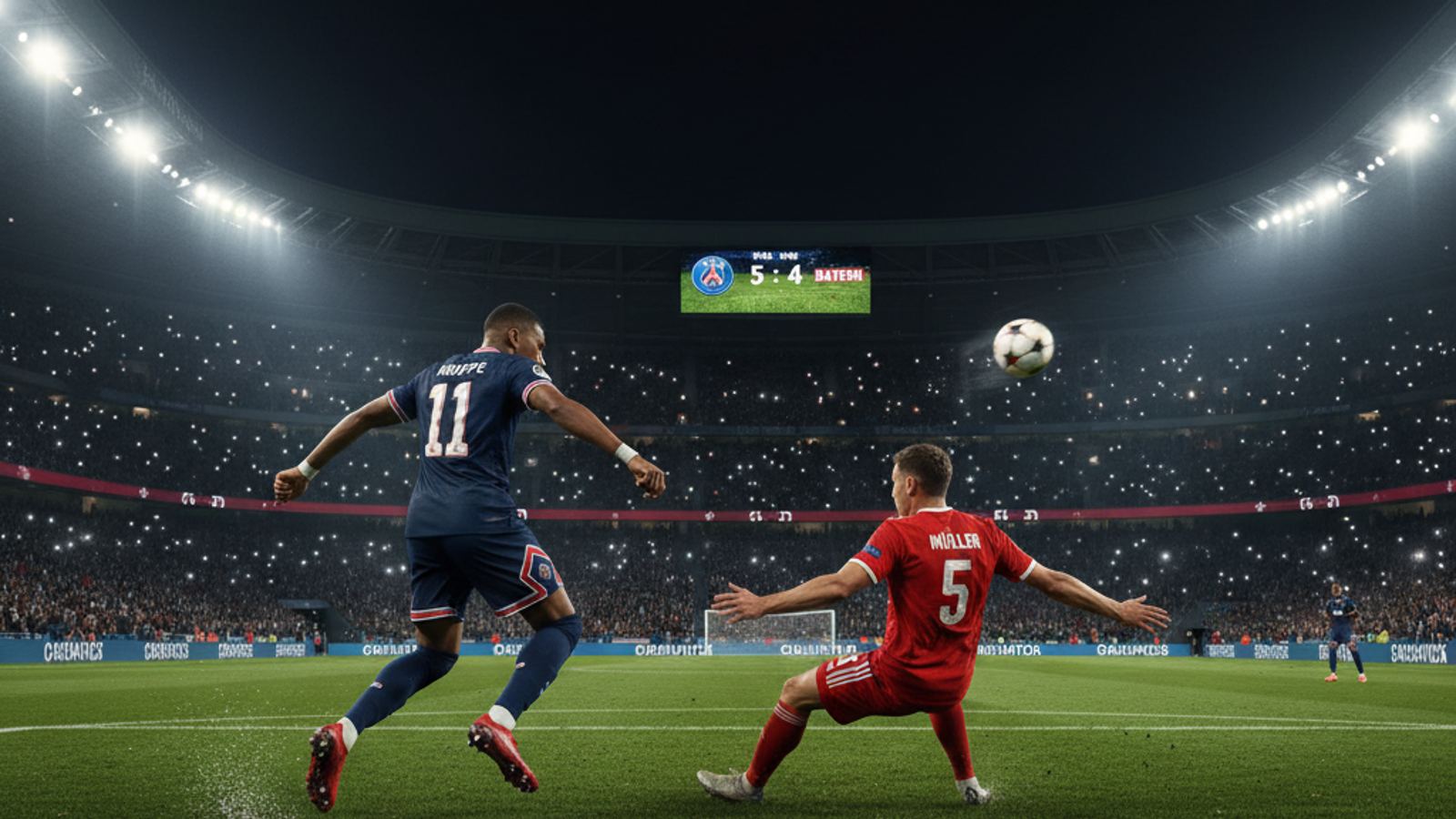 Historyczne starcie Ligi Mistrzów: PSG pokonało Bayern 5:4 — dziewięć goli w półfinale