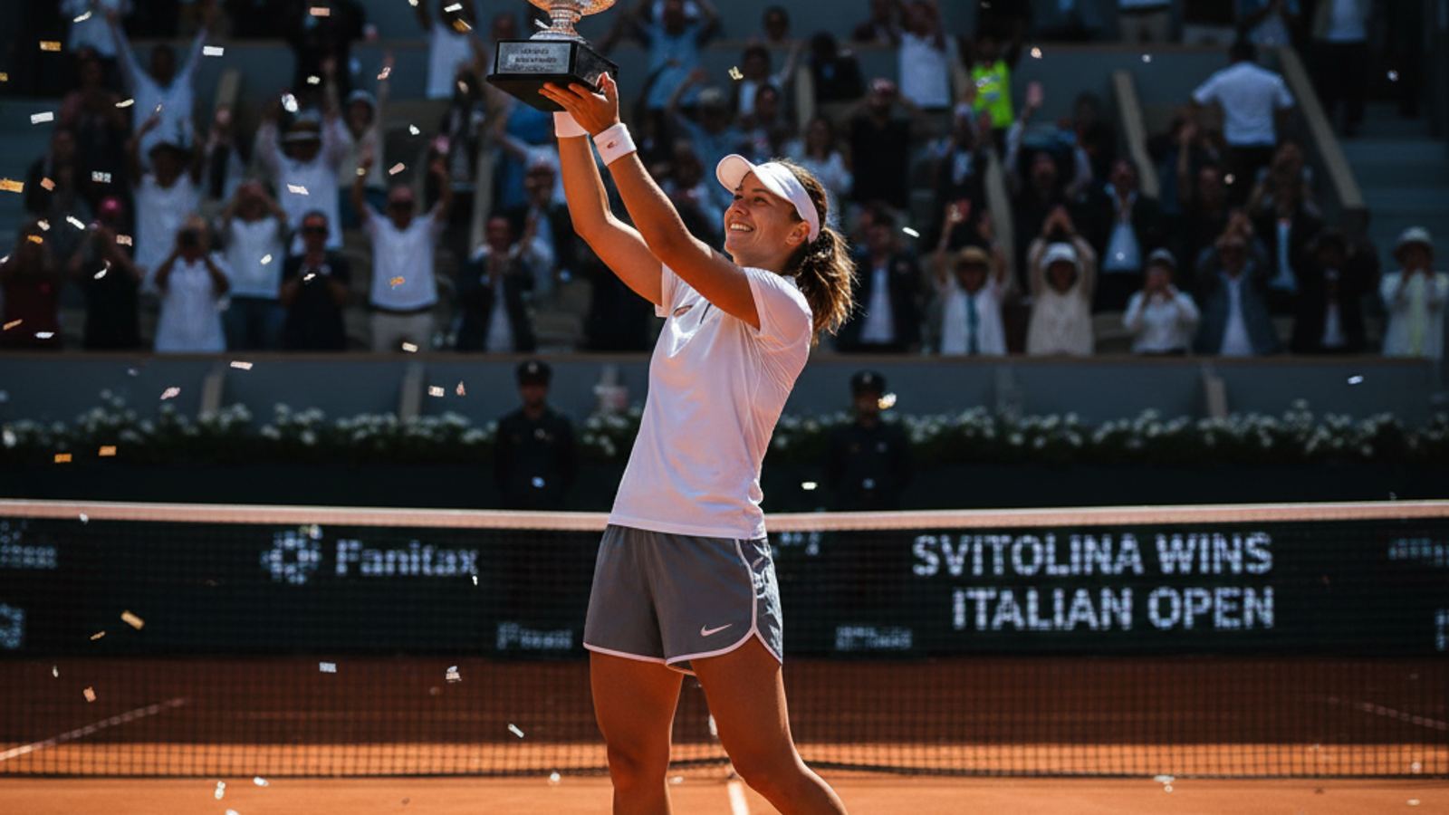 Switolina triumfuje w Rzymie: pokonuje Gauff w finale po wcześniejszym zwycięstwie nad Świątek