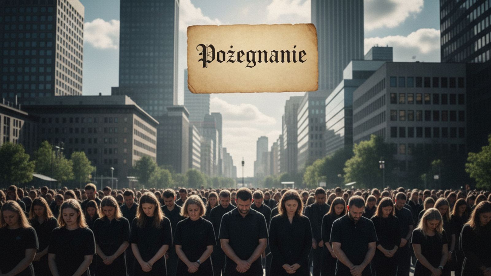 Tłumy pożegnały Łukasza Litewkę — list przyjaciół wzruszył zgromadzonych