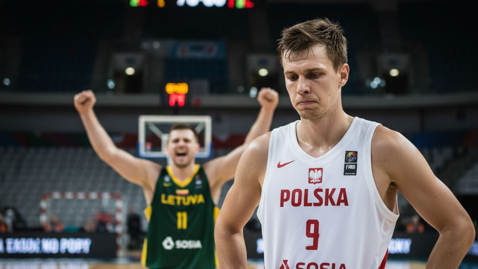 Polska przegrała z Litwą po dogrywce w Sosnowcu i nie awansuje do Elity MŚ