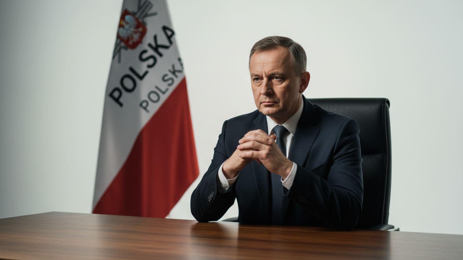 Czarzasty zgłosił sprawę do prokuratury po wystąpieniu Berkowicza z przerobioną flagą