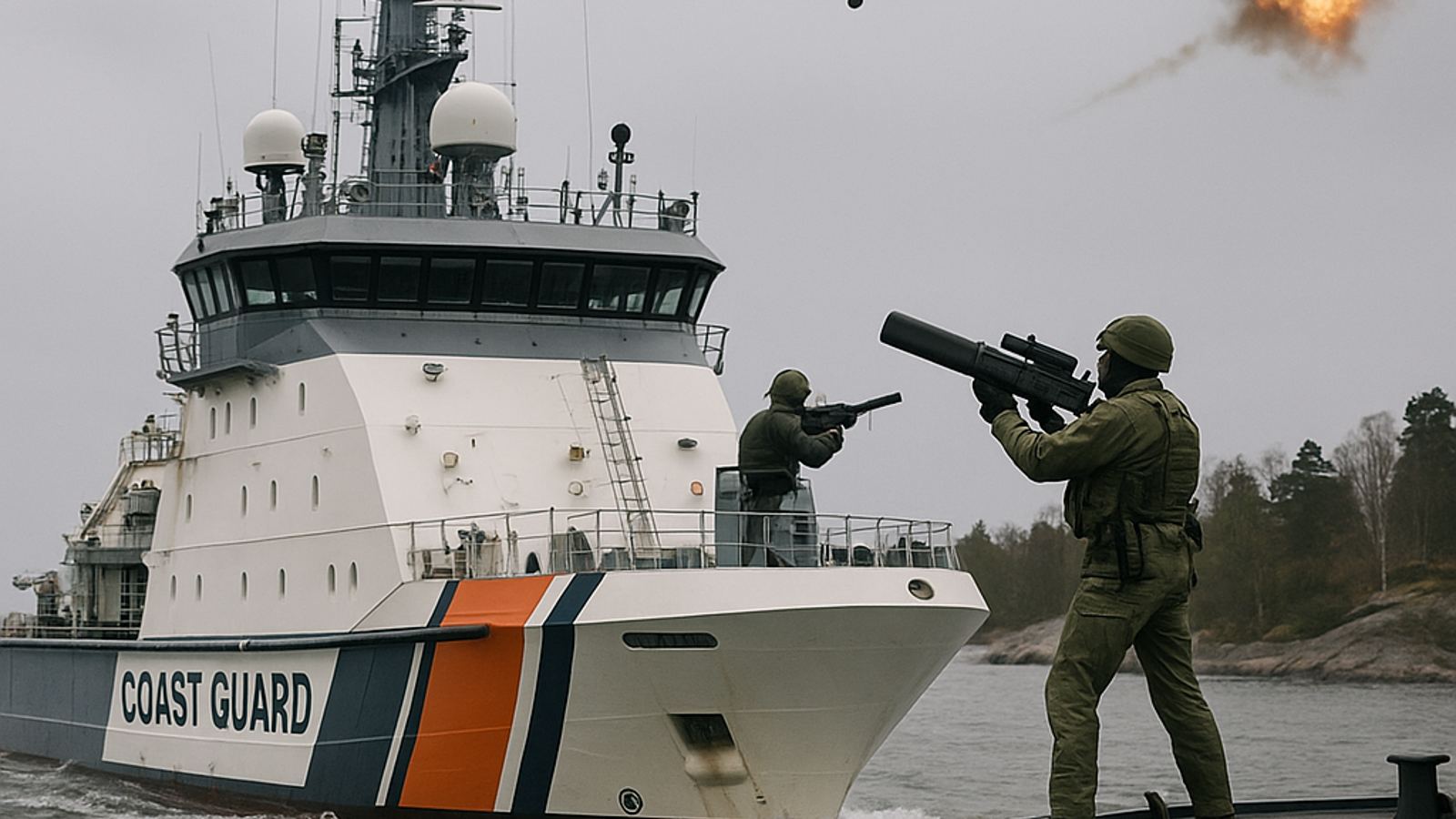 Pilne manewry w Finlandii. Straż przybrzeżna rozpoczyna ćwiczenia przeciw dronom w Niedzielę Wielkanocną