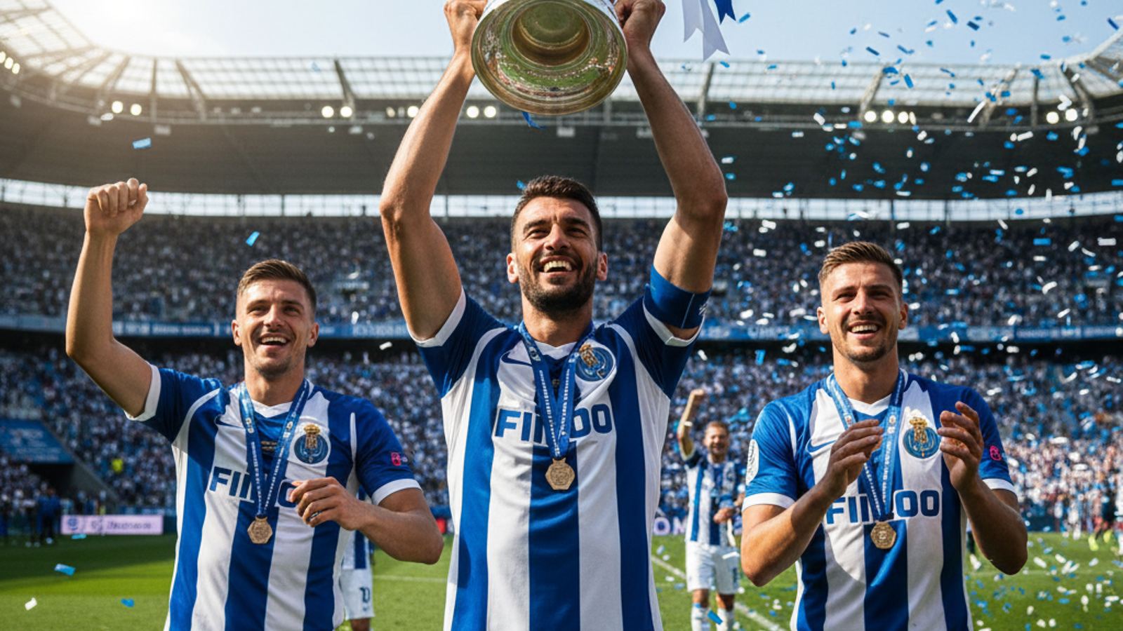 FC Porto mistrzem Portugalii — polski tercet świętuje