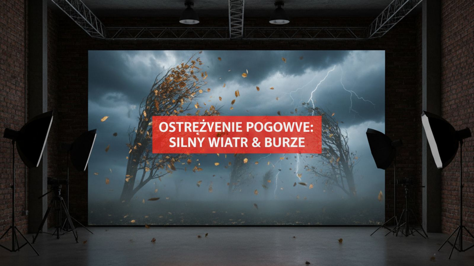 Silny wiatr uderzy w weekend. IMGW i RCB rozesłały alerty