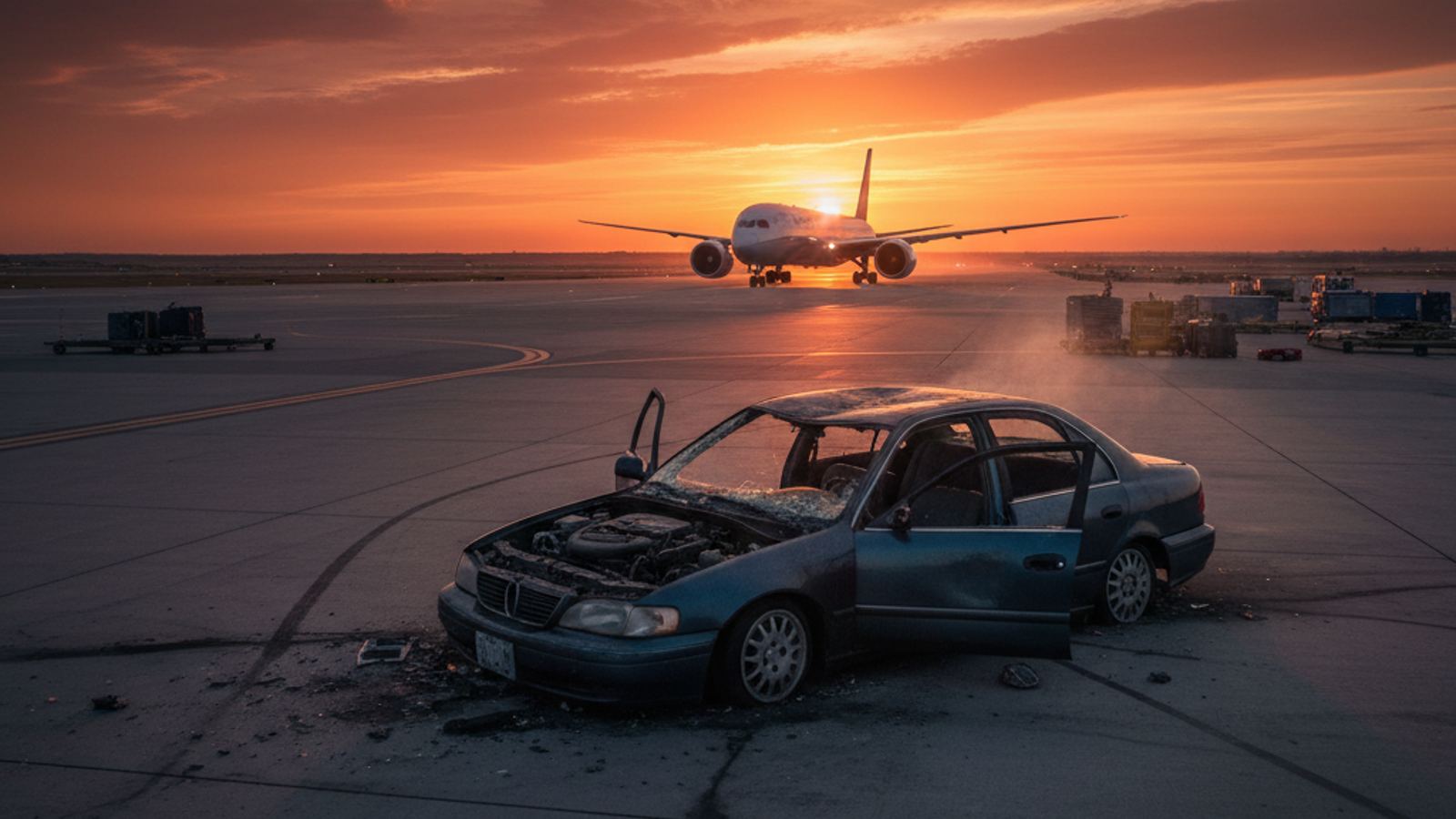 Potrącenie pieszego na pasie startowym w Denver. NTSB wszczyna śledztwo