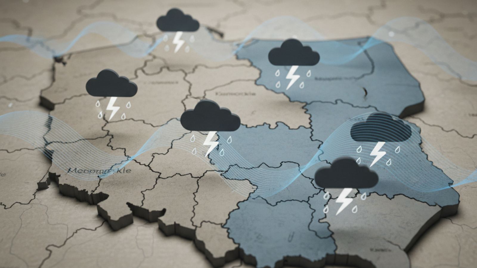 Deszczowa fala nad Polską: alerty IMGW dla siedmiu województw