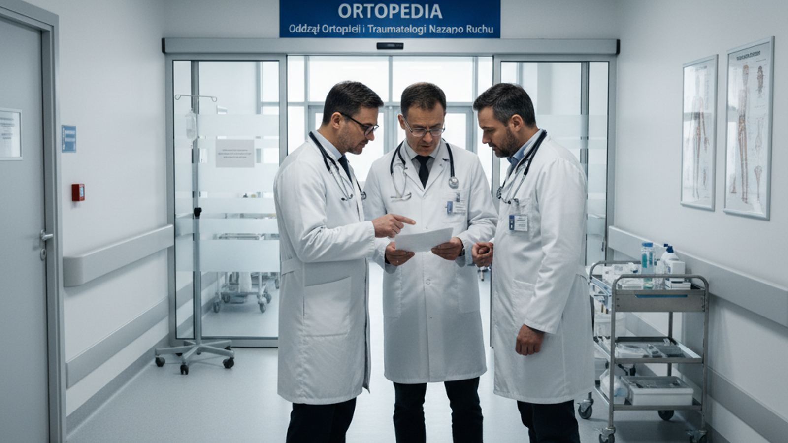 Spór w Szpitalu Powiatowym w Hrubieszowie: odejścia ortopedów i zarzuty nadwykonania