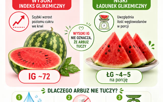 Indeks vs ładunek glikemiczny: dlaczego arbuz nie tuczy